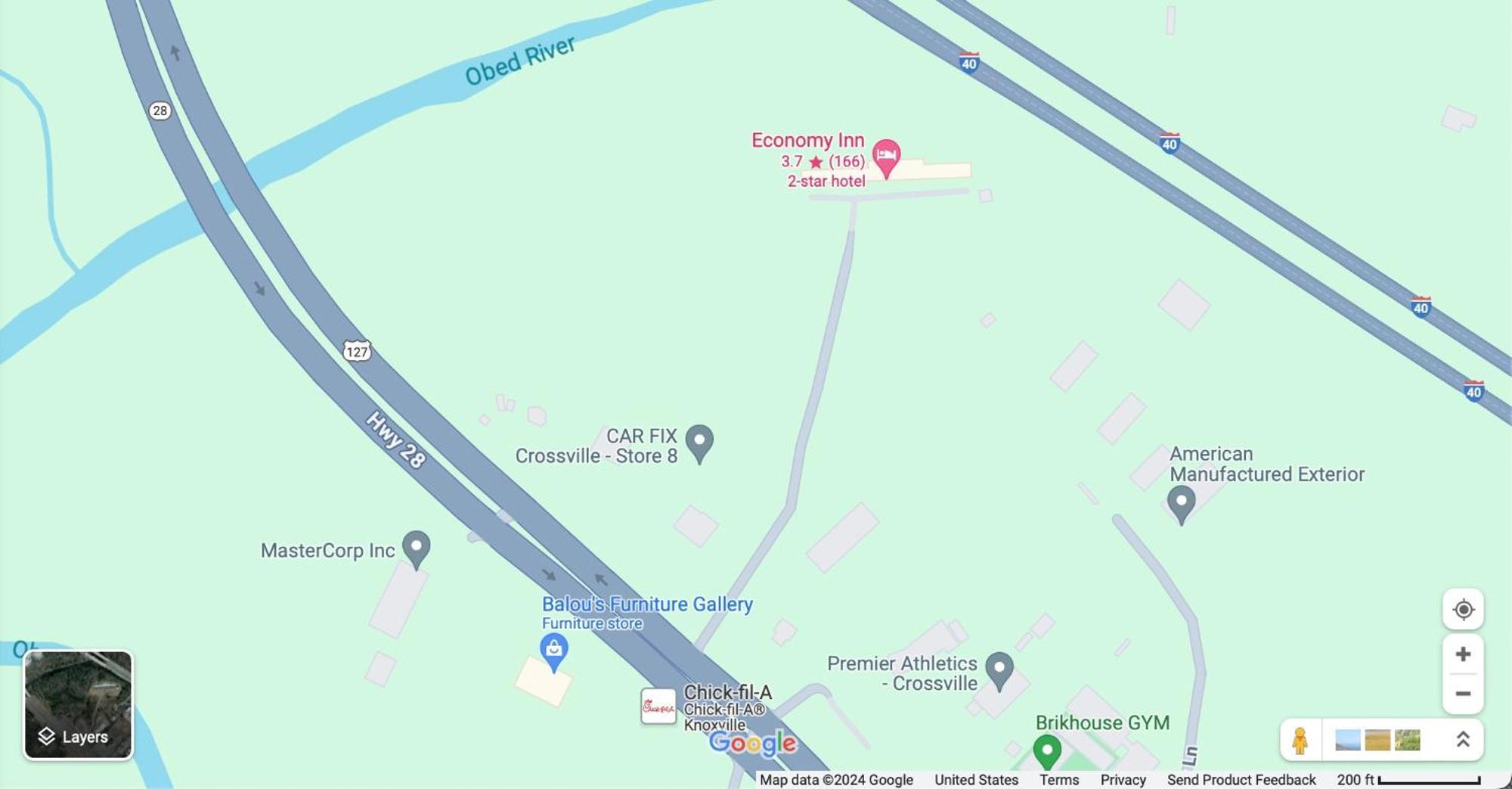 Economy Inn Crossville Εξωτερικό φωτογραφία